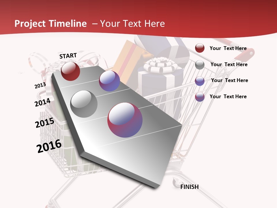 Wrap Products Checkout PowerPoint Template