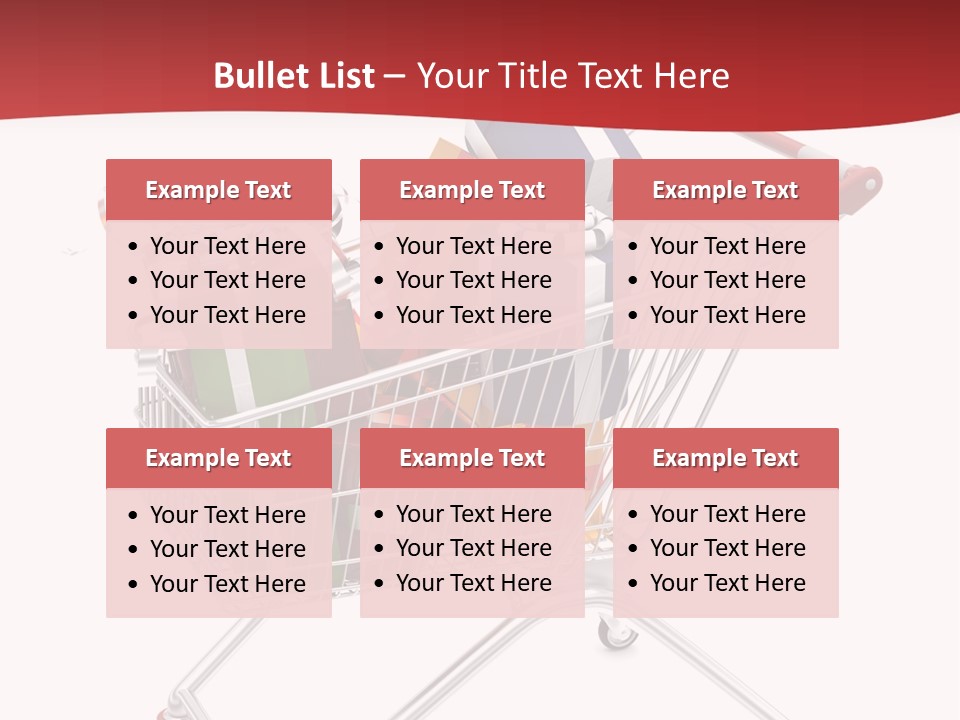 Wrap Products Checkout PowerPoint Template