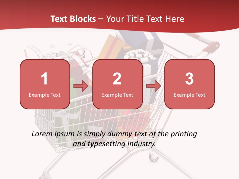 Wrap Products Checkout PowerPoint Template