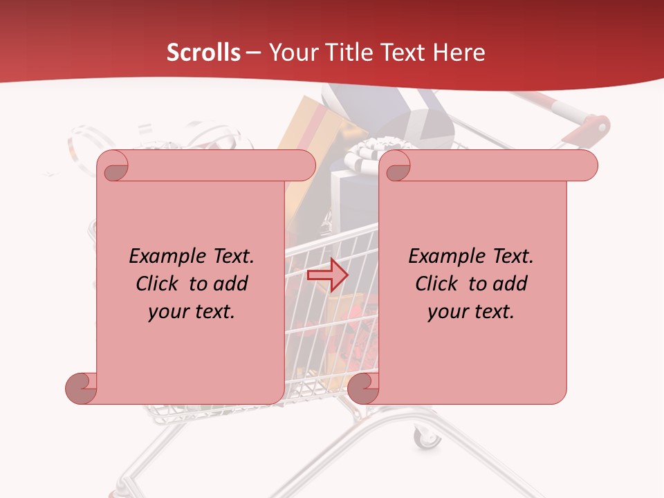 Wrap Products Checkout PowerPoint Template