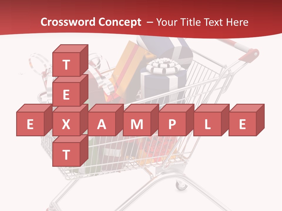 Wrap Products Checkout PowerPoint Template