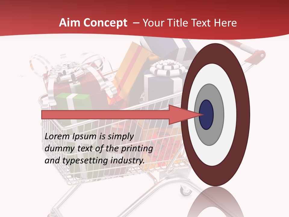 Wrap Products Checkout PowerPoint Template