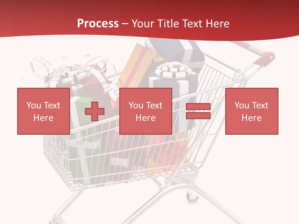Wrap Products Checkout PowerPoint Template
