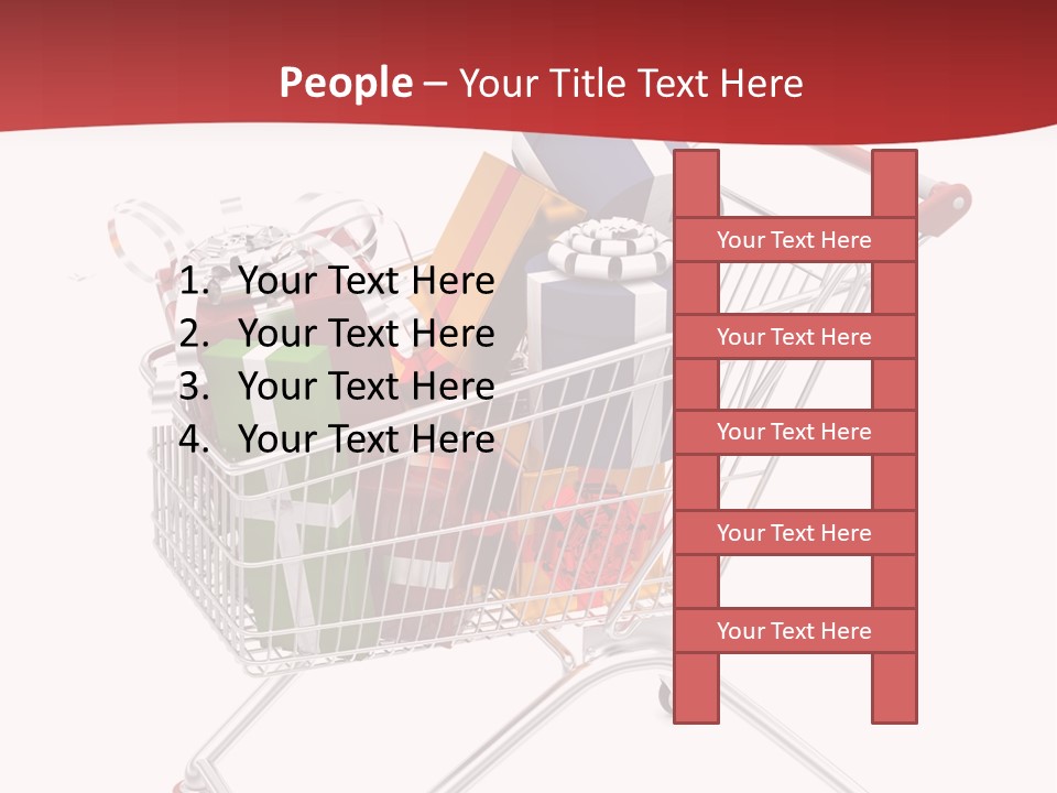 Wrap Products Checkout PowerPoint Template