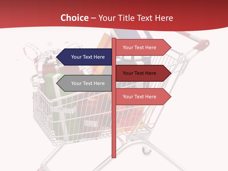 Wrap Products Checkout PowerPoint Template