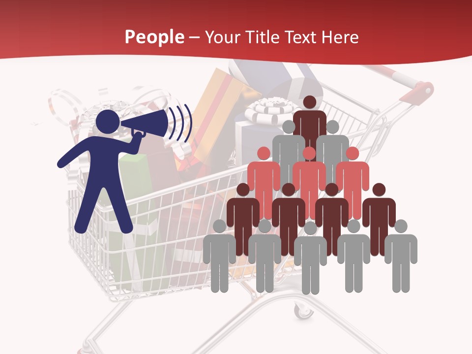 Wrap Products Checkout PowerPoint Template