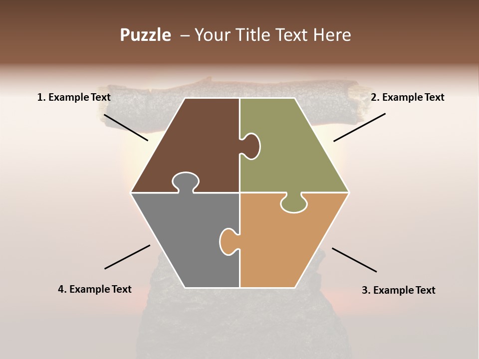 A Ant Carrying A Piece Of Wood On Top Of A Rock PowerPoint Template