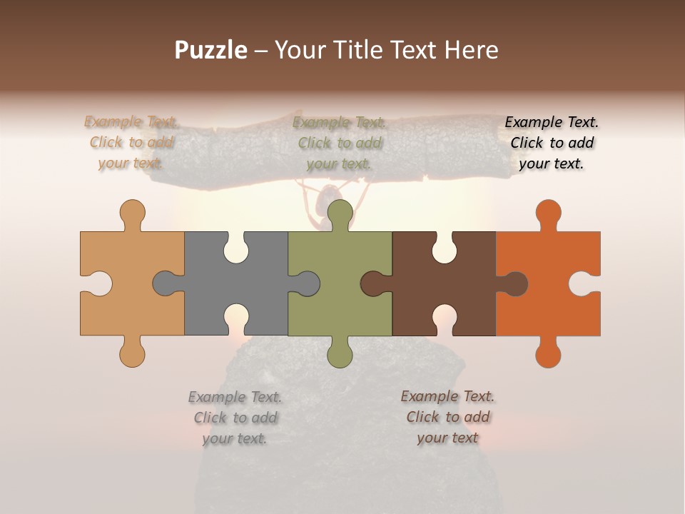 A Ant Carrying A Piece Of Wood On Top Of A Rock PowerPoint Template