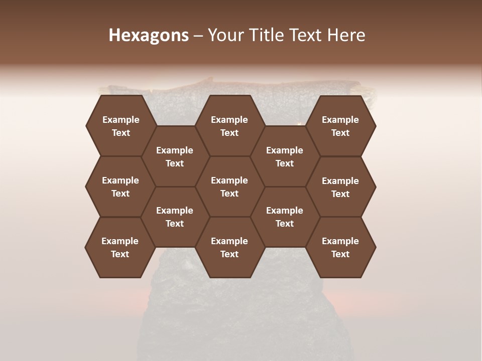 A Ant Carrying A Piece Of Wood On Top Of A Rock PowerPoint Template