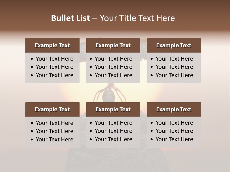 A Ant Carrying A Piece Of Wood On Top Of A Rock PowerPoint Template