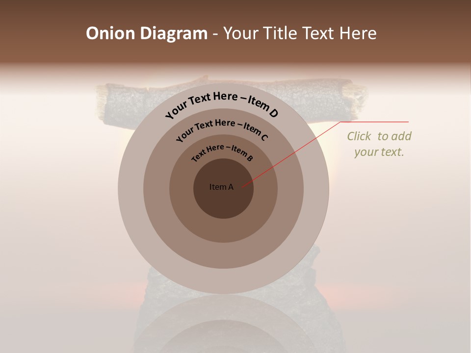 A Ant Carrying A Piece Of Wood On Top Of A Rock PowerPoint Template