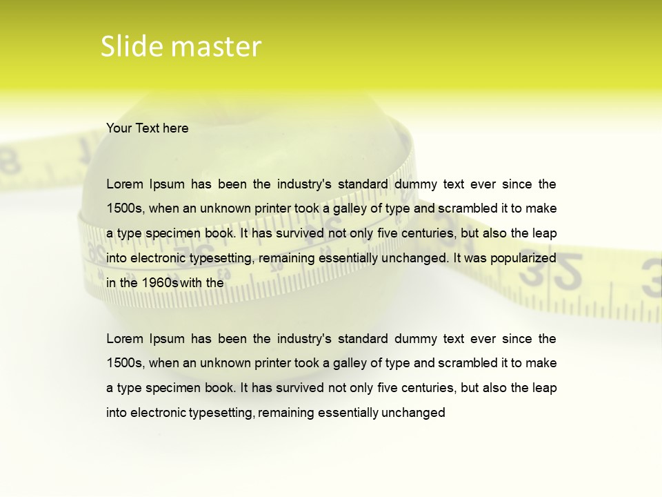 Loss Green Success PowerPoint Template