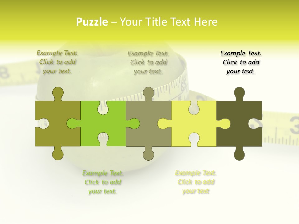 Loss Green Success PowerPoint Template