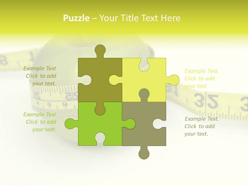 Loss Green Success PowerPoint Template