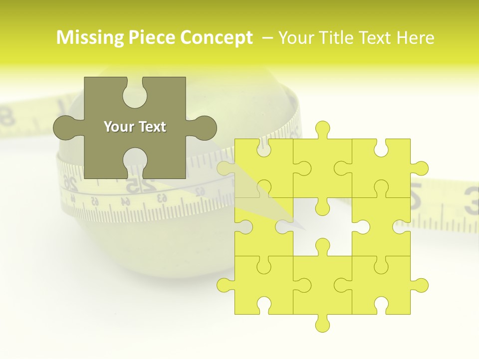 Loss Green Success PowerPoint Template