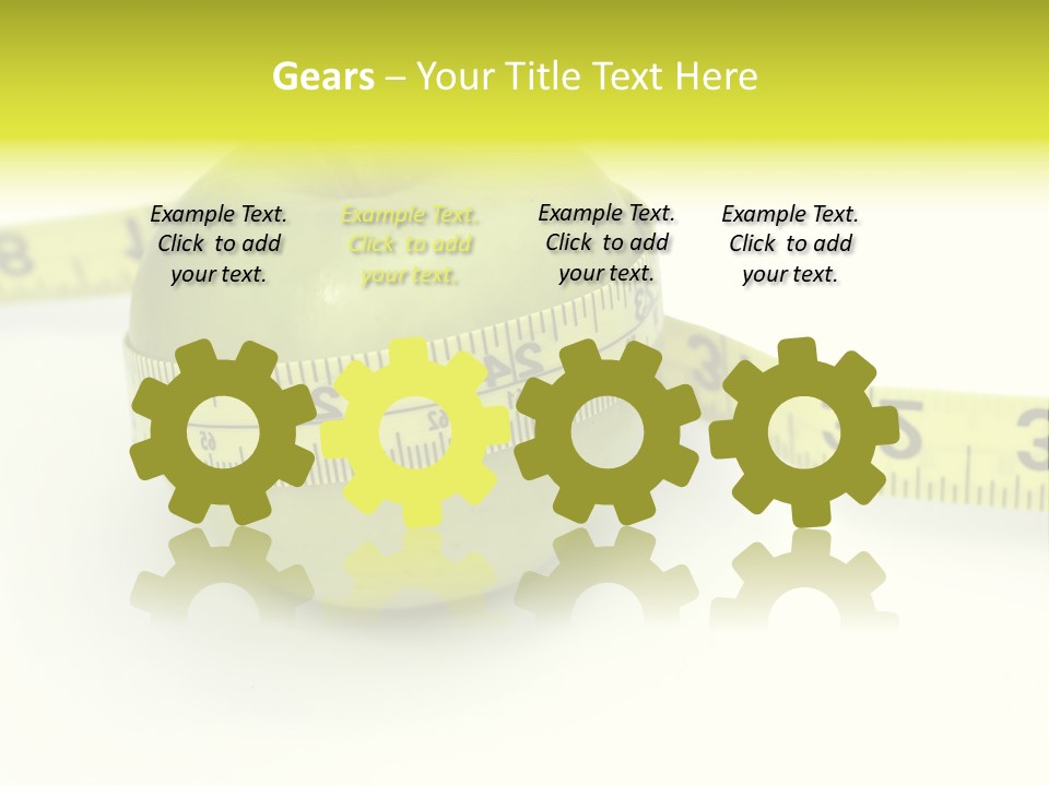 Loss Green Success PowerPoint Template