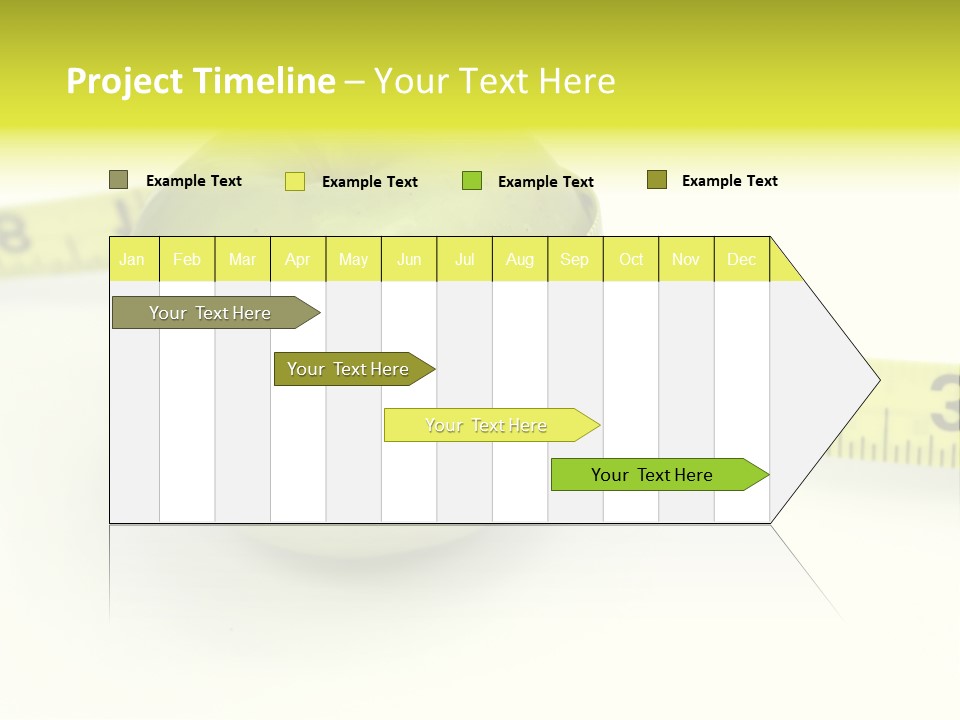 Loss Green Success PowerPoint Template