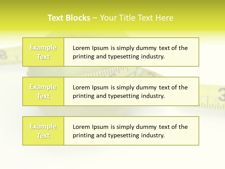 Loss Green Success PowerPoint Template