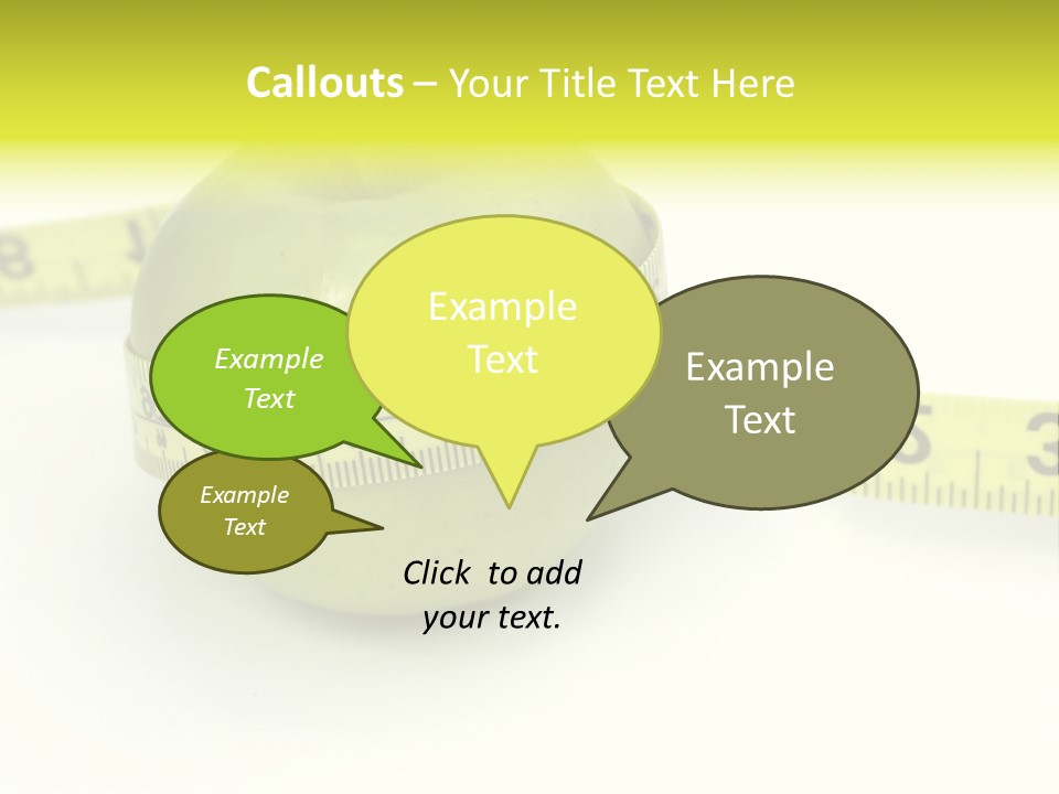 Loss Green Success PowerPoint Template