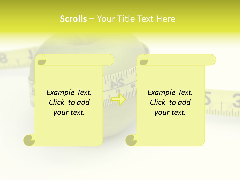 Loss Green Success PowerPoint Template