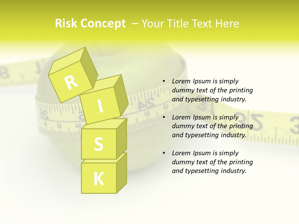 Loss Green Success PowerPoint Template