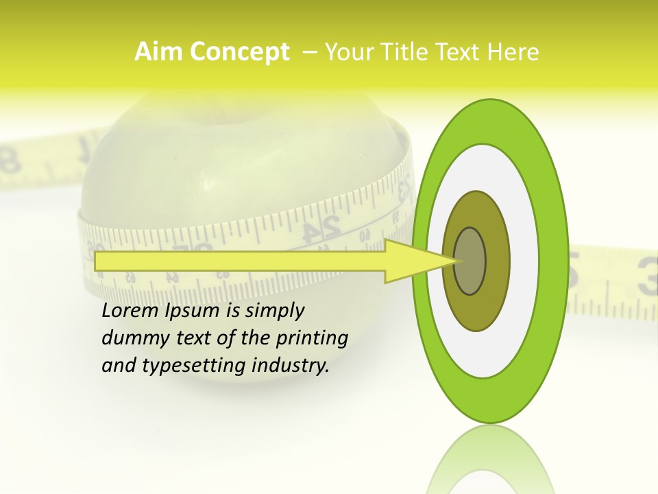 Loss Green Success PowerPoint Template