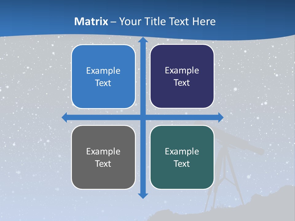 Milky Bright Hill PowerPoint Template