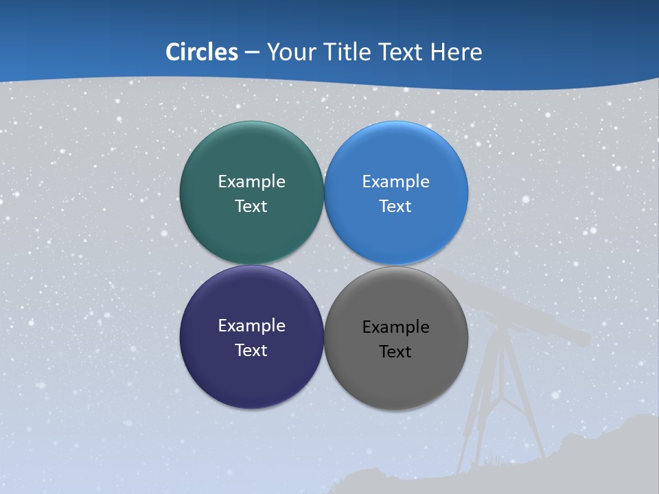 Milky Bright Hill PowerPoint Template