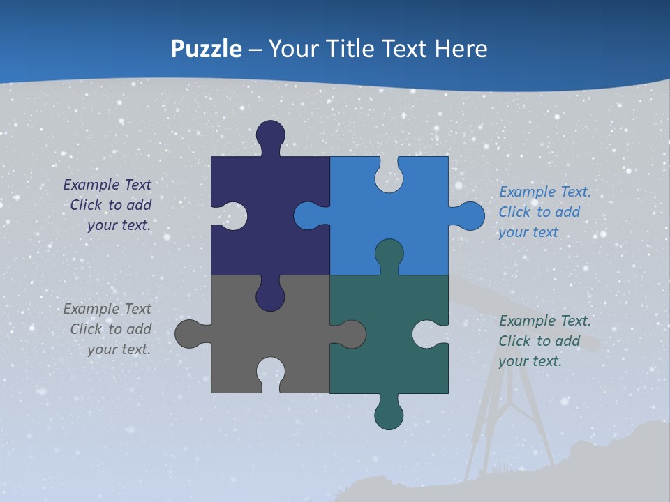 Milky Bright Hill PowerPoint Template