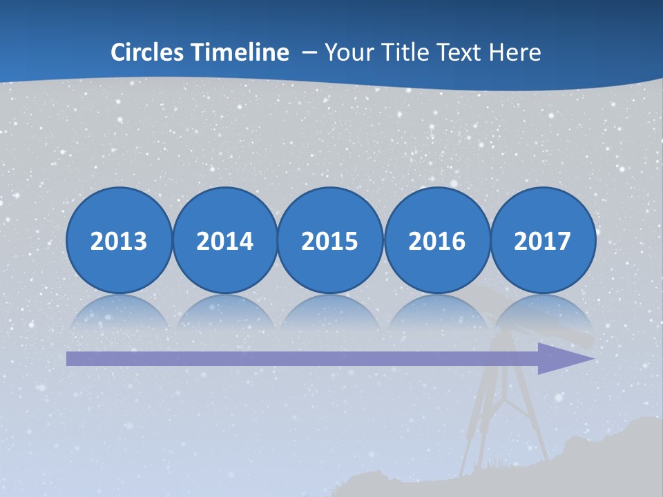Milky Bright Hill PowerPoint Template