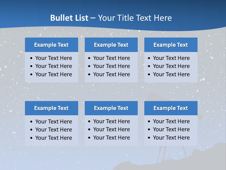 Milky Bright Hill PowerPoint Template