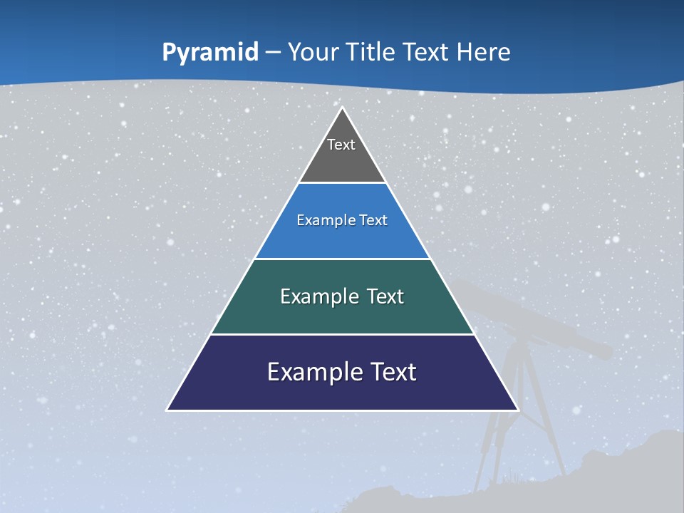 Milky Bright Hill PowerPoint Template