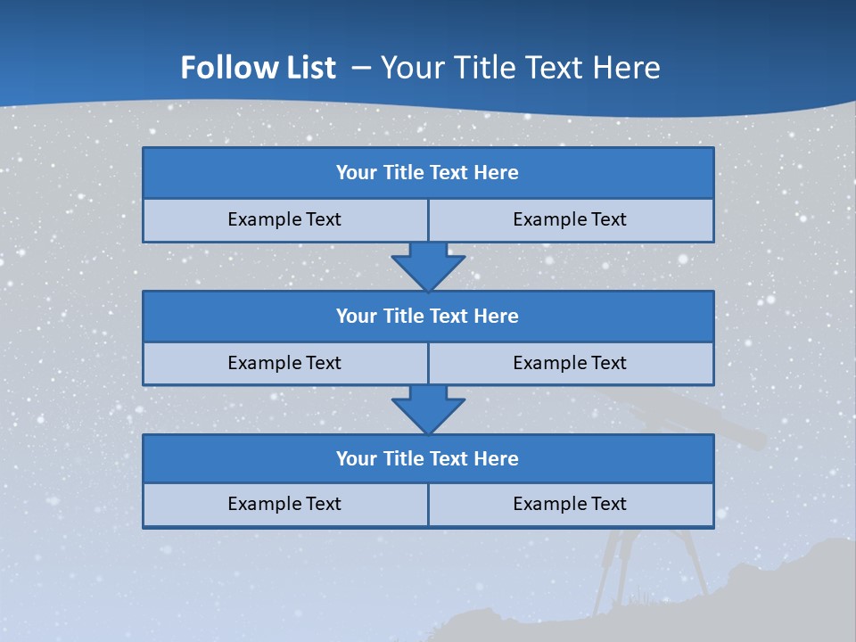Milky Bright Hill PowerPoint Template