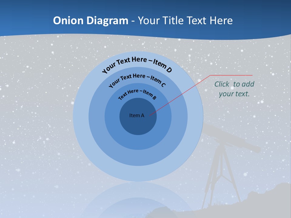 Milky Bright Hill PowerPoint Template