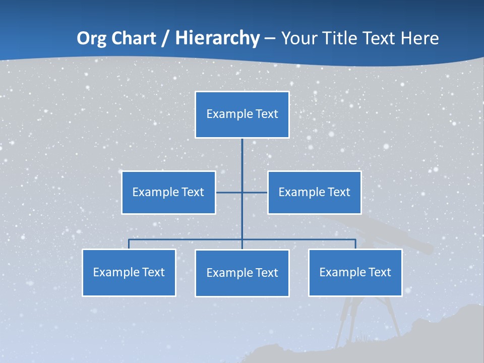 Milky Bright Hill PowerPoint Template