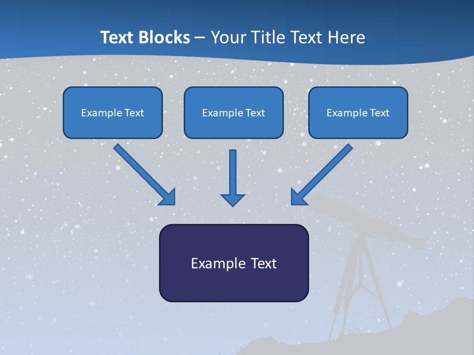 Milky Bright Hill PowerPoint Template