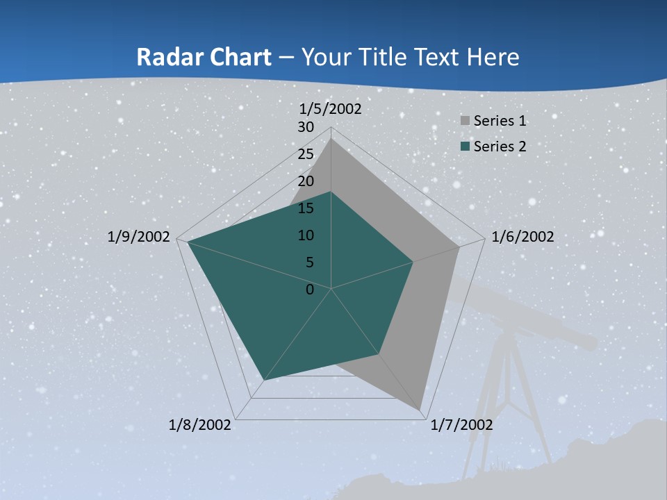 Milky Bright Hill PowerPoint Template