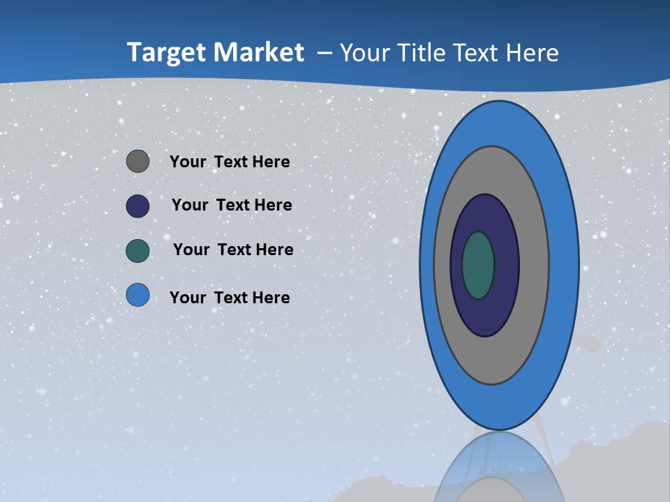 Milky Bright Hill PowerPoint Template