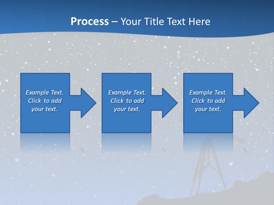 Milky Bright Hill PowerPoint Template