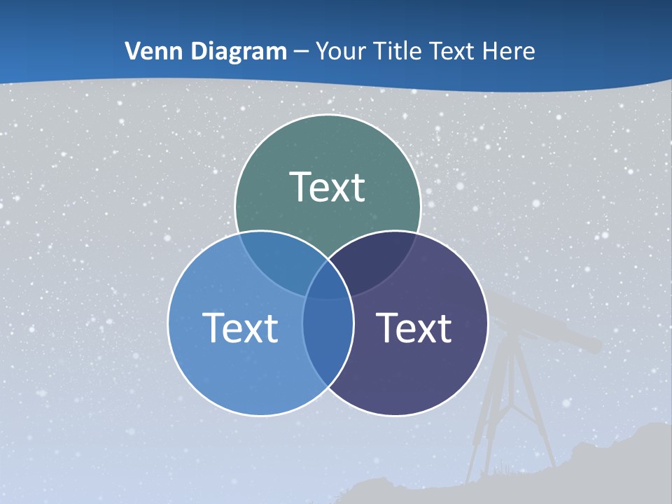 Milky Bright Hill PowerPoint Template