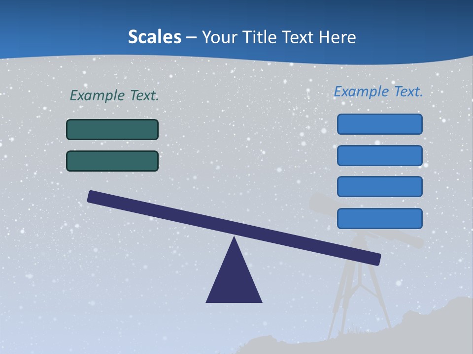 Milky Bright Hill PowerPoint Template