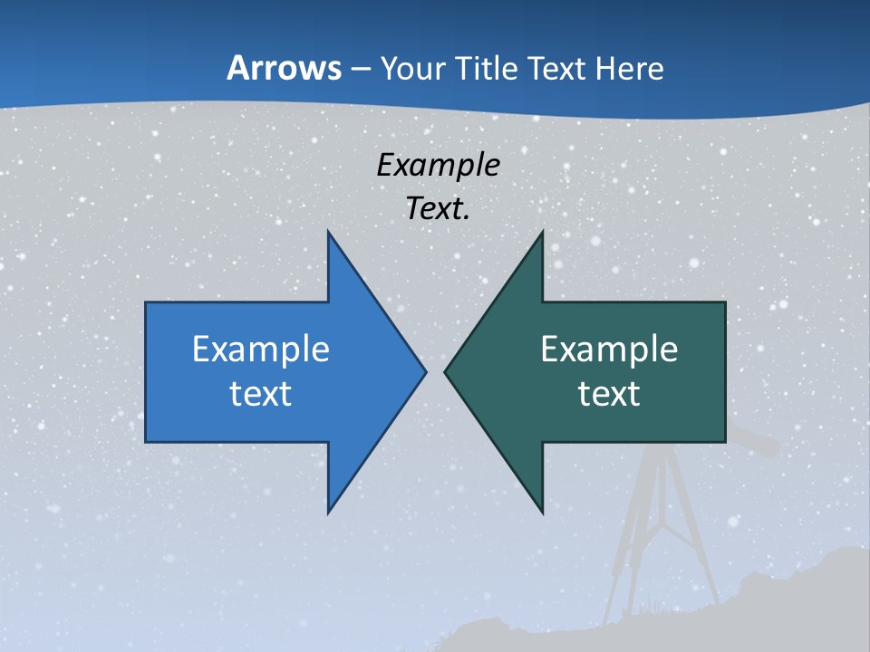 Milky Bright Hill PowerPoint Template