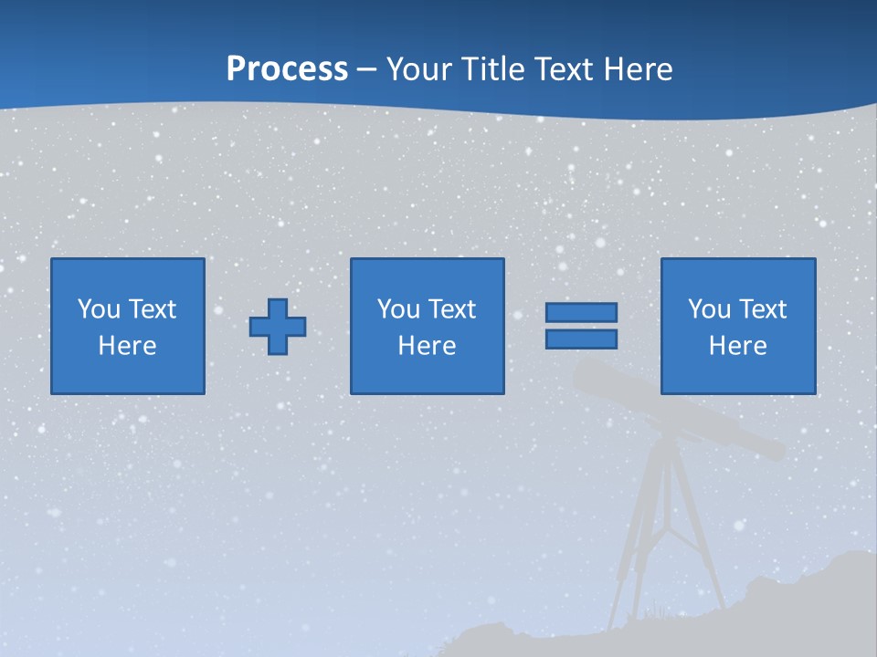 Milky Bright Hill PowerPoint Template