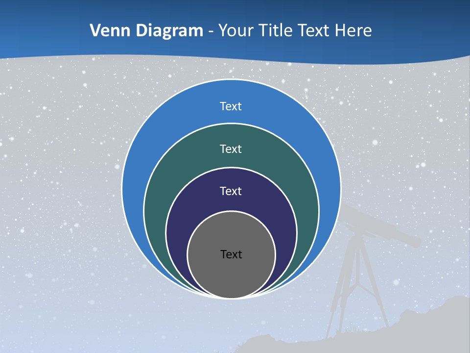 Milky Bright Hill PowerPoint Template