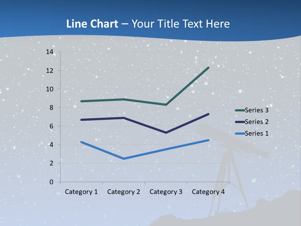 Milky Bright Hill PowerPoint Template