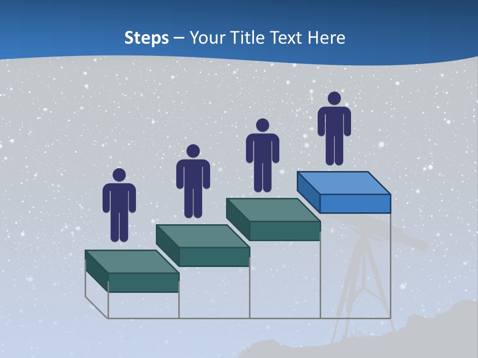 Milky Bright Hill PowerPoint Template