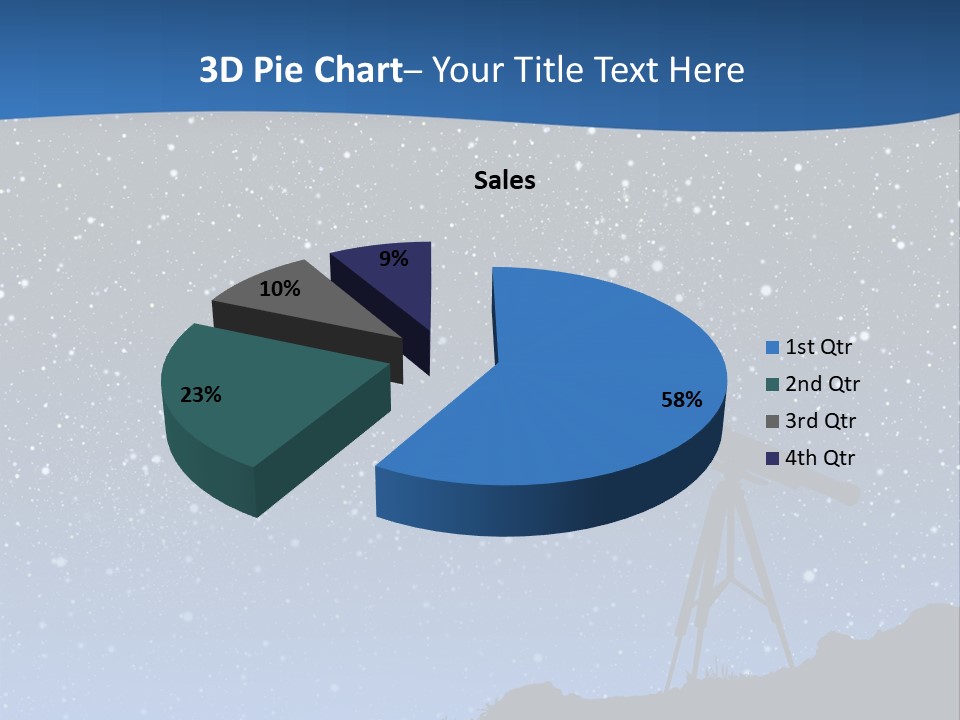 Milky Bright Hill PowerPoint Template