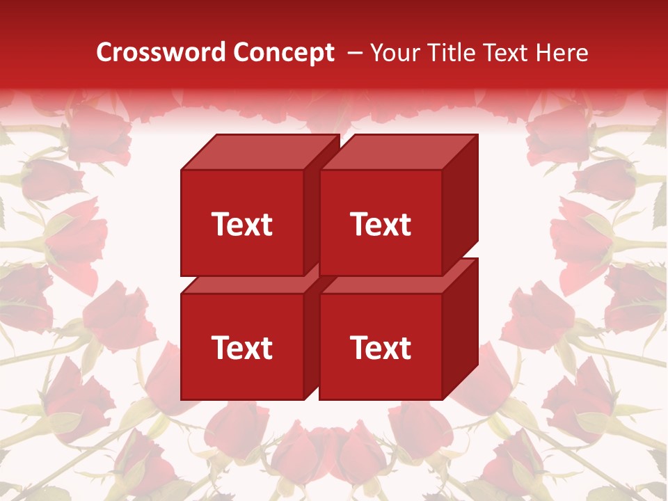 Beauty Text Giving PowerPoint Template