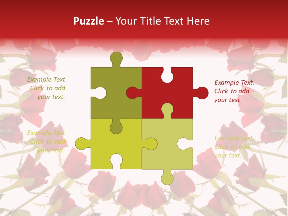 Beauty Text Giving PowerPoint Template