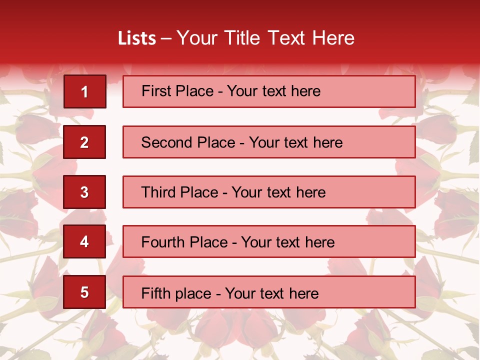 Beauty Text Giving PowerPoint Template